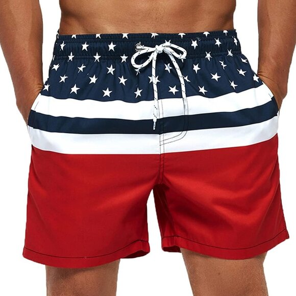 Mens Swimming Trunks Inch Inseam Swim Shorts Summer